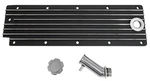 Engine Valley Cover Aluminum Black Powdercoated Finned Chevy Small Block Ls Each New. Price: $129.99.
