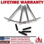 9820 Chrome Steel Valve Cover T-bar Wing Bolts Length 5" Chevy Chrysler Ford New. Price: $13.95.