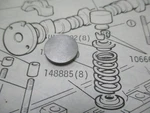 Triumph TR7, Stag, Saab 99 Valve Lash Adjusting Shims, Many Sizes Nos Leyland New. Price: $10.32.