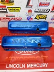 Moroso Blue Anodized Chevy Bbc Valve Covers 396 427 454 Vintage Drag Race Car Used. Price: $224.99.