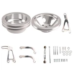 Engine Pulley Drive Kit For Chevy 283-305-327-350 1963-1987 Long Water Pump New. Price: $146.24.