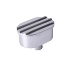Aluminum Oval Push Valve Cover Breather Sbc Bbc Chevy Ford Finned Fit 1-1/4" New. Price: $45.15.