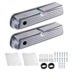 Finned Polished Aluminum Valve Covers Ford 289 302 351W 1962-1985 Tall New. Price: $109.07.