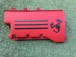 2012 2013 2014 Fiat 500 Abarth 1.4 Engine Cover Red Oem Genuine Used. Price: $150.00.