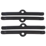 Edelbrock Valve Cover Hold Down Tab Set 44263; Black, 5 In. Long, 4PCS New. Price: $20.31.