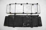 Porsche 911 *1970-1989* Oem Magnesium Lower Valve Covers 9011051160R 93010511600 Used. Price: $124.99.