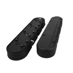 Black Gm Ls Smooth Cast Aluminum Valve Covers With Coil Mounts And New. Price: $371.42.