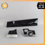 10-16 Porsche Panamera 970 Dashboard Cover Panel Trim Molding Set Piano Wood Oem Used. Price: $145.25.