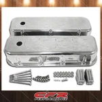 Cobra-tek Fits 1965-95 Chevy Bb Big Block Tall Polished Aluminum Valve Covers New. Price: $227.56.