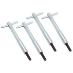 Valve Cover T-bar Hold Down Chrome Short Tall 1/4"-20 X 1" Studs Qty 5298 New. Price: $19.48.