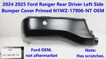2024 2025 Ford Ranger Rear Driver Left Side Bumper Cover Primed N1WZ-17906-NT New. Price: $225.00.