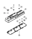 Genuine Mopar Valve Cover Isolator 5179090AA New. Price: $34.14.