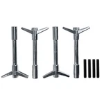 Ford Racing Valve Cover Wing Bolt Set Chrome With Logo New. Price: $37.99.