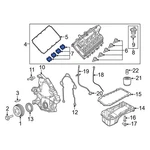 For Ram 1500 2021-2024 53011574AB Engine Valve Cover Washer Seal New. Price: $32.09.