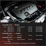 2X Driver & Passenger Engine Valve Cover Ford F-150 2006-2010 E-250 E-150 New. Price: $197.99.