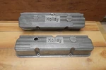 Holley Ford Fe 390 406 427 428 Vintage 103R-56 Finned Aluminum Valve Covers M/t Used. Price: $299.99.