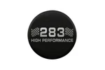 Aluminum Breather Smooth Style Laser-etched 283 Matte Black New. Price: $29.95.