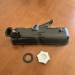 Fiat 850 Spider, Coupe, Sedan. Refurbished Valve Cover & Cap. Remanufactured. Price: $45.00.