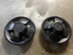 Two (2) Triumph Spitfire Wheel Cover Center Caps Used. Price: $25.00.