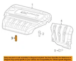 Chrysler Oem 14-22 200 Appearance Cover-engine Ball Stud 6510684AA New. Price: $5.59.