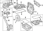 Genuine Mercedes-benz Valve Cover 654-016-94-00 New. Price: $241.35.