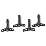 Proform Mopar V/c Wing Nuts Blk Crinkle Blue Emblem- 440-756 New. Price: $57.56.