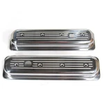 Racing Power Rpc R6037 Valve Cover Set Polished Aluminum Sbc 87-97 Ball Milled New. Price: $99.99.