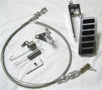 Street Hot Rod Aluminum Universal Gas Pedal With 24 Ss Throttle Cable Spring Set New. Price: $69.85.