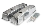 6855G Mr. Gasket Cast Aluminum Finned Valve Covers - Polished New. Price: $116.95.