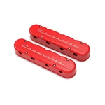 Holley 241-179 2-PC Ls Chevrolet Script Valve Covers Gloss Red Machined Finish New. Price: $649.95.