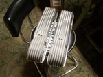 Chevrolet Finned Aluminum Valve Covers 283CI New. Price: $699.00.