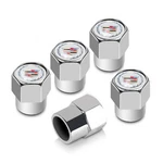 Cadillac Logo Tire Stem Valve Caps Set (chrome) New. Price: $15.95.