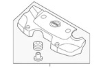 Genuine Nissan Engine Cover 14041-1EA2A New. Price: $211.48.