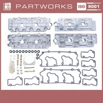 Valve Covers For Porsche 964 Carrera Turbo Cast Aluminium Top + Bottom Gaskets Neu. Price: $873.63.