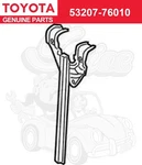 Toyota 53207-76010 Lexus Oem CT200H 11-17 Hood Latch Support Radiator Genuine New. Price: $42.98.