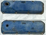 1970-1974 351 Cleveland Valve Rocker Covers 2V 4V Power By Ford Mercury Cougar Used. Price: $116.41.