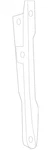 Genuine Lexus Hood Latch Support 53217-30903 New. Price: $32.08.