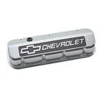 Proform 141-879 Slant Edge Bbc Chevy Tall Valve Covers Chrome Aluminum Baffled New. Price: $459.95.