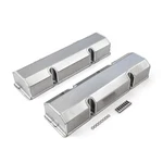 Speedmaster Fabricated Aluminum Valve Covers Small Block Chevy 350 Satin New. Price: $109.50.