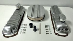 Finned Aluminum Valve Cover W/ Air Cleaner Kit, Fits Ford Sbf V8 260 289 302 351 New. Price: $235.95.