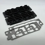 Porsche 911 930 Turbo Lower Valve Cover Pair W/ Gaskets 105 116 0R Aluminum Used. Price: $295.00.