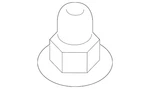 New Genuine Bmw Cap Nut (2006-2018) Oe 11617549043. Price: $10.84.