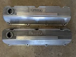 Ford 429/460 Bbf Mickey Thompson Holley Finned Valve Covers 103R-52BX -breathers. Price: $329.99.