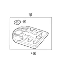 Genuine Mopar Engine Cover 4627815AC New. Price: $160.29.