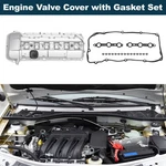 Engine Valve Cover With Gasket NO.11121432928 For Bmw 325I 2001-2002 Silver Tone New. Price: $161.97.
