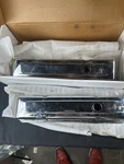 Nos 4249 Edelbrock Elite Series Tall Profile Valve Covers For Chevy 262-400 V8 New. Price: $119.00.