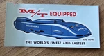 Vintage Water Decal Mickey Thompson Streamliner Bonneville Scta Hot Rod Racing Used. Price: $49.99.