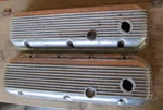 1960'S Cal Custom Big Block Chevy Aluminum Finned Valve Covers 40-2100 Used. Price: $179.99.