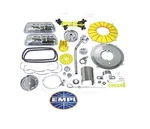 Yellow & Chrome Dress Up Kit Vw Beetle Bug Ghia Bus Thing Air-cooled Empi 8653 New. Price: $130.00.