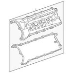 Genuine Jaguar Valve Cover T2R93535 New. Price: $260.29.